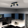 Lampa sufitowa JOKER NAVY BLUE/GOLD 3xGU10