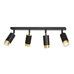 Lampa sufitowa Emibig HIRO 4 BL/GOLD 965/4