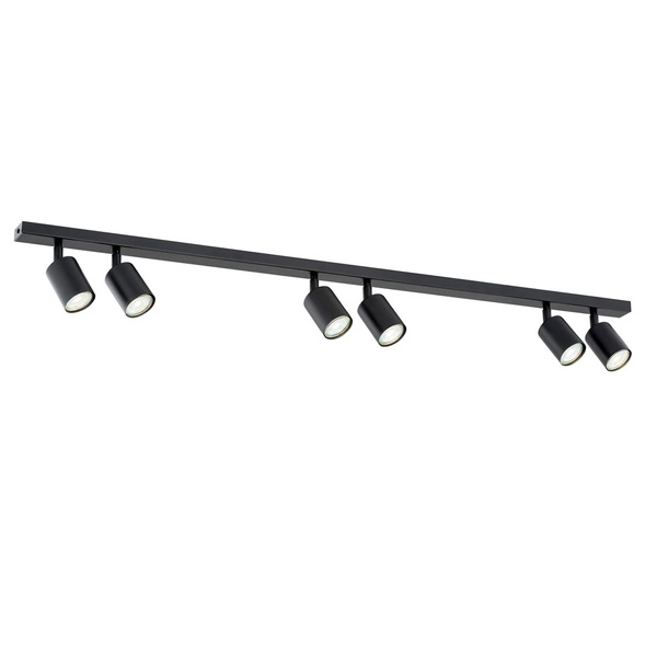 Lampa sufitowa Emibig FLASH 6 Czarny 1312/6