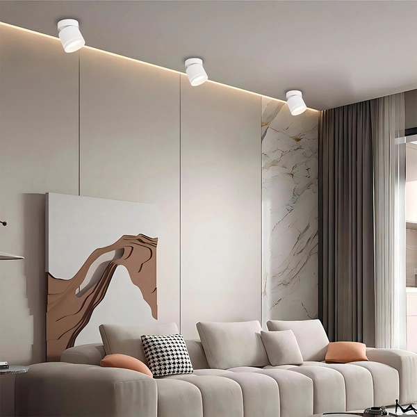 Kendal Oprawa natynkowa 1 x GX53 biała LP-6331/1SM R1 WH movable