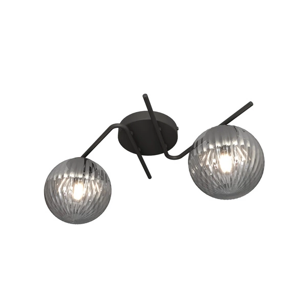Lampa sufitowa Emibig VESPA 2 BL GRAFIT 1396/2