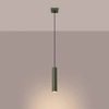 Lampa wisząca LAGOS 1 zielona oliwka