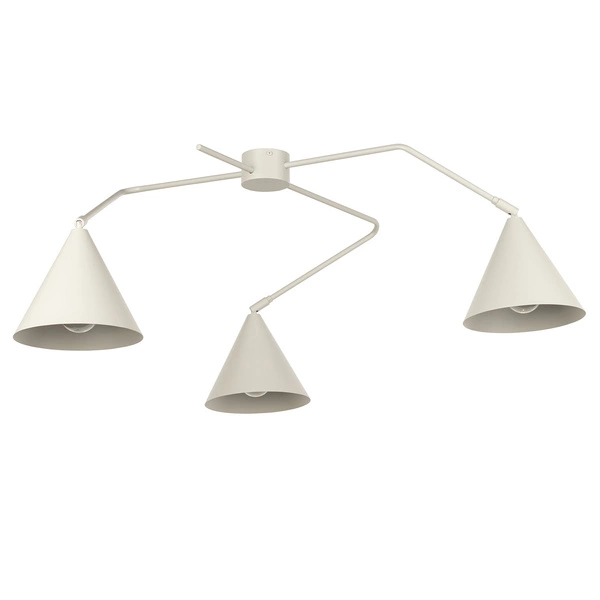 Lampa Sigma GALAXY 3 plafon szary beż 40942