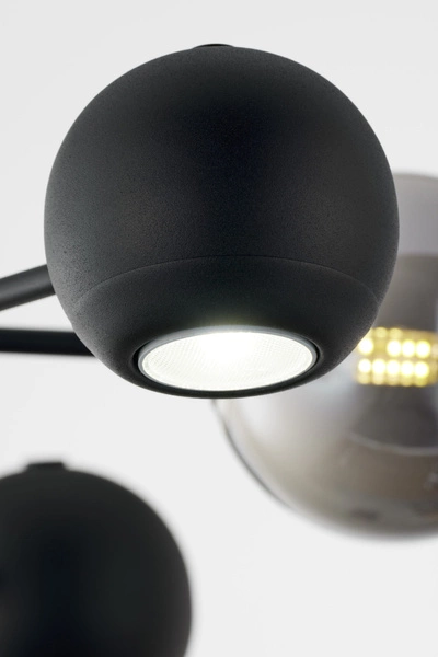 Nowoczesny Żyrandol MOKA wys. 47-69cm 3xG9 3xGU10
14W IP20 | Czarny