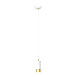 Lampa wisząca Emibig FUMIKO 1 WH/GOLD 815/1