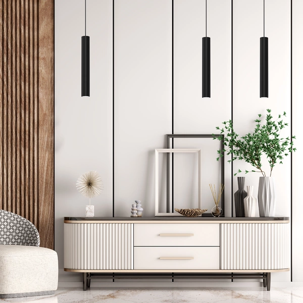 Lampa wisząca HUDSON, MLP8791, czarna, 1x8W GU10