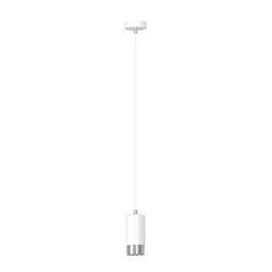Lampa wisząca Emibig FUMIKO 1 WH/CHROME 814/1