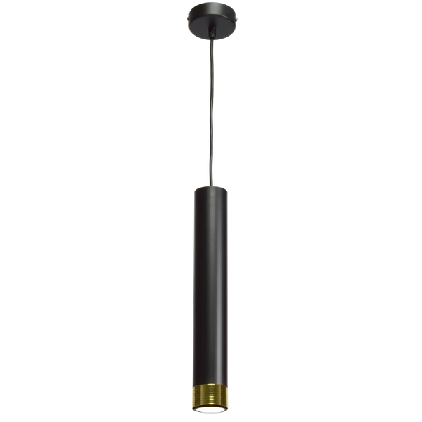 Nowoczesna lampa wisząca DANI BLACK/GOLD 1xGU10 MLP6239