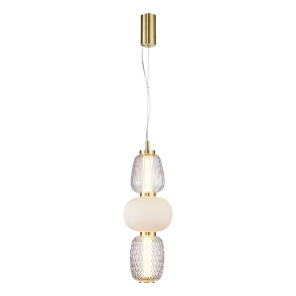 Lampa wisząca CARO GOLD 28W LED