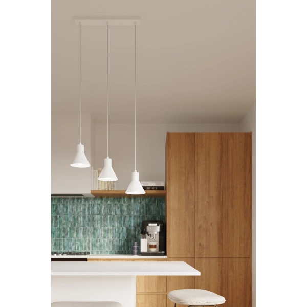 Lampa wisząca TALEJA 3 SL.0984 biała 3xE27