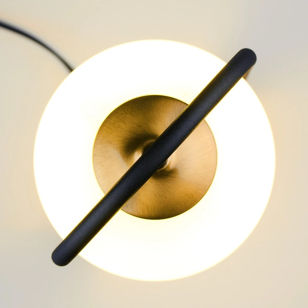 Nowoczesna Lampka biurkowa IGON wys. 49cm 1xE14 11W IP20 | Złoty