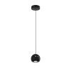Lampa Wisząca Aurenia 1xLED czarna PL0122-CB