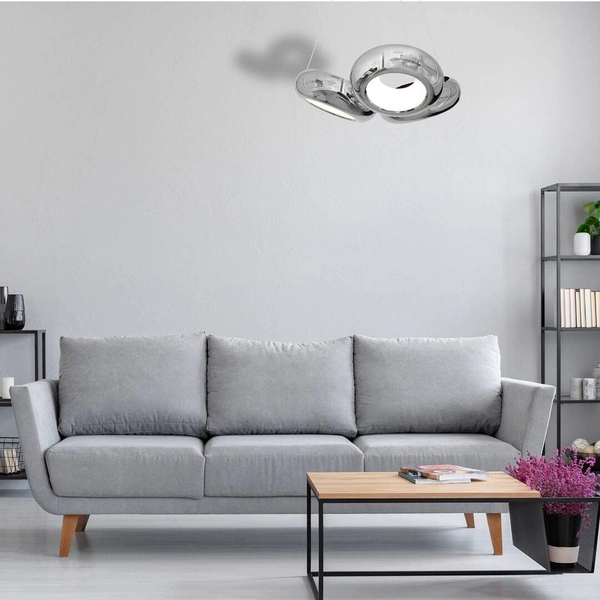 Lampa wisząca LED MERCURIO chrom