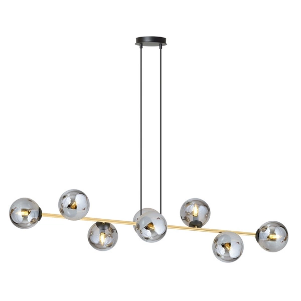 Lampa wisząca Emibig GRAVITY 8 BL GRAFIT 1237/8