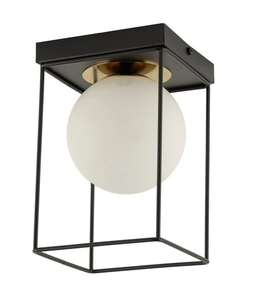 Lampa Sigma AROMA 1 Plafon czarny/złoty 40710