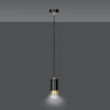 Lampa wisząca Emibig FUMIKO 1 BL/GOLD 817/1