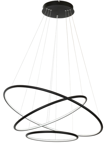 Lampa wisząca ORION BLACK III LED