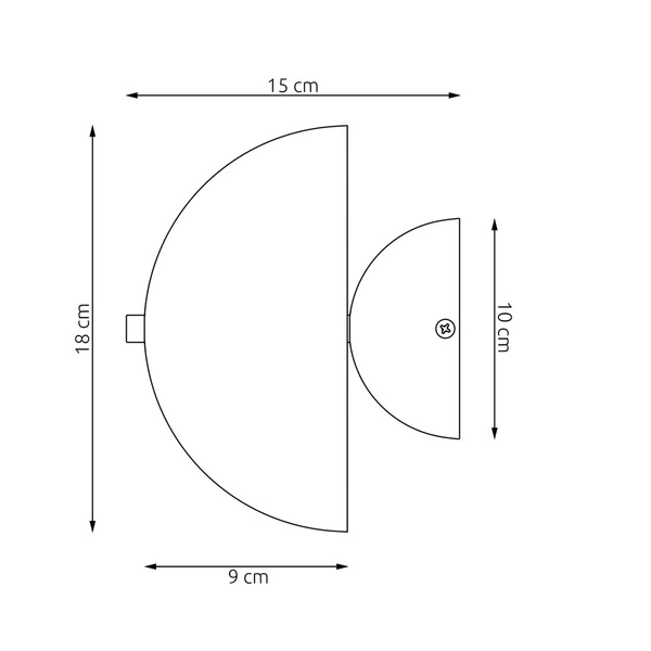 Kinkiet Emibig MUSH K2 BL 1451/K2
