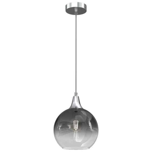 Lampa wisząca MONTE SILVER, 20 cm, MLP8320, srebrna, 1x60W E27