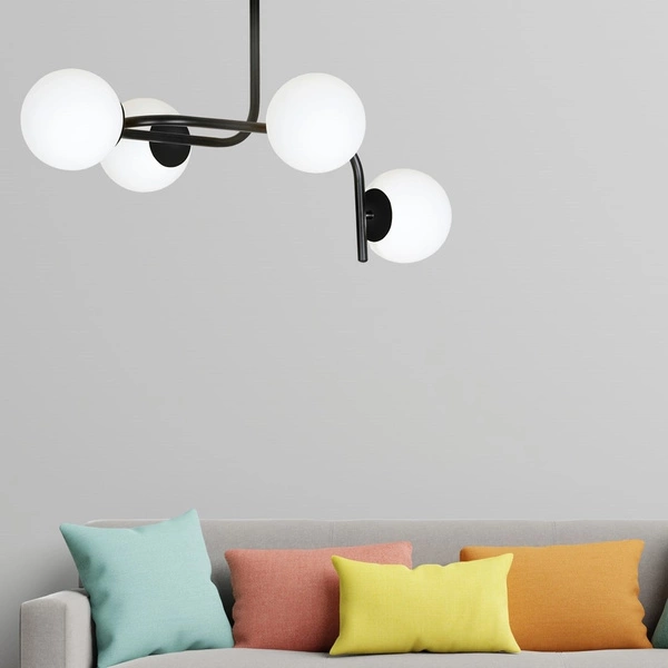 Lampa sufitowa Emibig KALF 4A Czarny 1030/4A