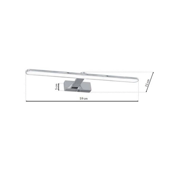 Kinkiet SPLASH CHROME 12W LED 60cm ML5614