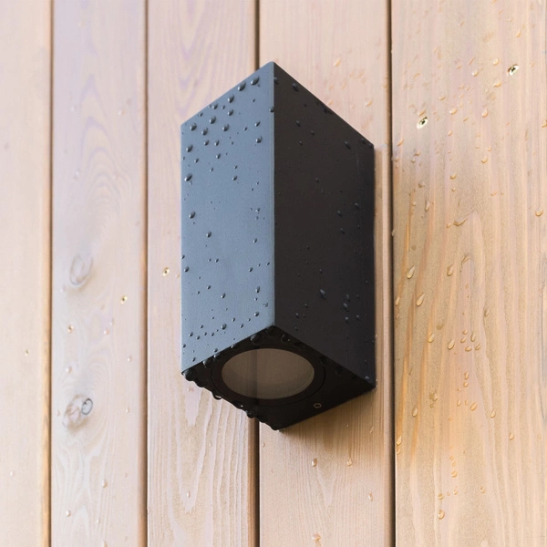 Kinkiet zewnętrzny na elewację AXIS GRAY KINKIET 2xGU10 10970