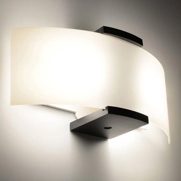 Nowoczesny kinkiet EMILIO SL.0185 biały/wenge 2 x E14