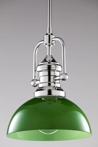 Klasyczna Lampa wisząca PLATINO wys. 166cm 1xE27 15W IP20 | nikiel błyszczący