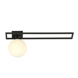 Lampa sufitowa Emibig IMAGO 1C Czarny/OPAL 1130/1C