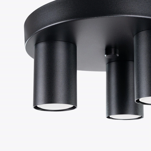 Plafon LAGOS 3P czarny