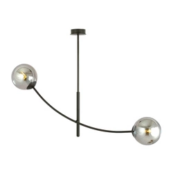 Lampa sufitowa Emibig HUNTER 2 Czarny/GRAFIT 1100/2
