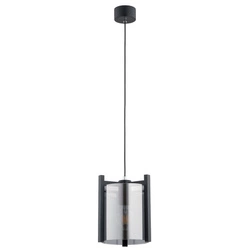 Lampa wisząca ALFA LOZANA DREWNIANA 1xE27 21cm | 61289