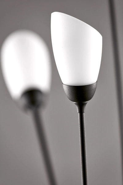 Klasyczna Lampa podłogowa GLORIOSA wys. 160cm 9xG9 14W IP20 | czarny mat