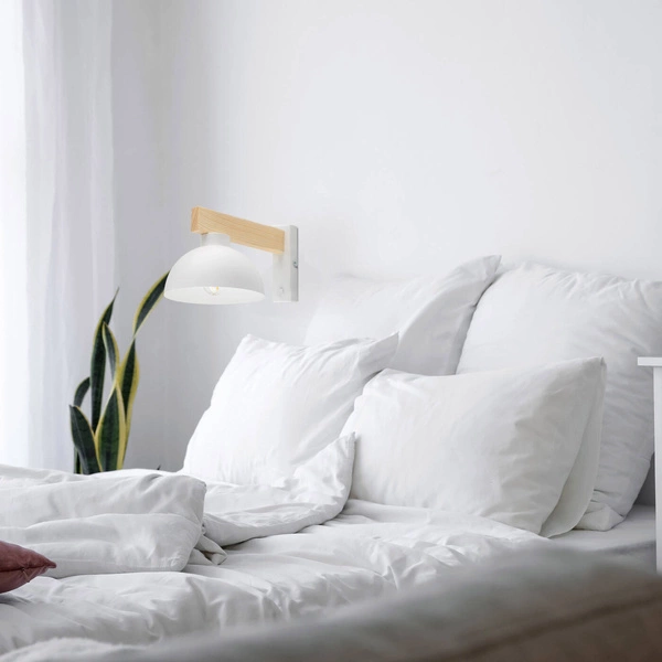 OSLO WHITE KINKIET 1 PŁ 4962