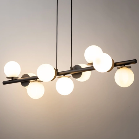 Lampa Sigma AVOLA zwis kulki 9 czarne/białe 40789