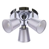 PIN LAMPA SUFITOWA PLAFON 3X40W E14 CHROM