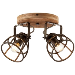 Lampa sufitowa spot Matrix Brilliant 2x8W Stalowy Metal