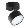Lampa sufitowa CLARK BLACK 1x GX53 szer.11 cm | czarny 3402