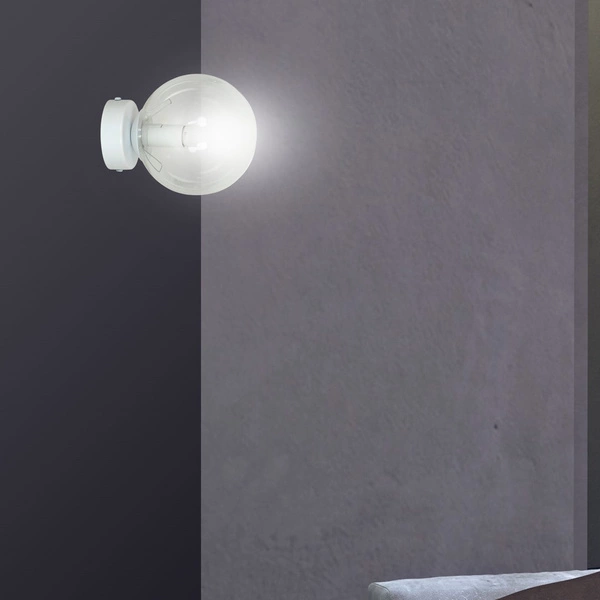 Kinkiet Emibig ROSSI K1 WH TRANSPARENT 877/K1