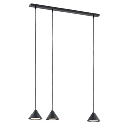 Lampa wisząca Emibig ELIT 3 Czarny 1330/3