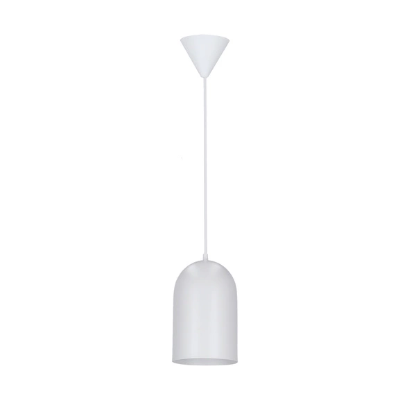 Lampa wisząca OSS LEDEA, 50101184, biała, 1x40W E27