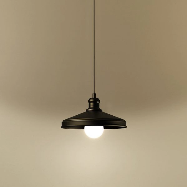 Lampa Wisząca MARE 1 stal czarny SL.0307