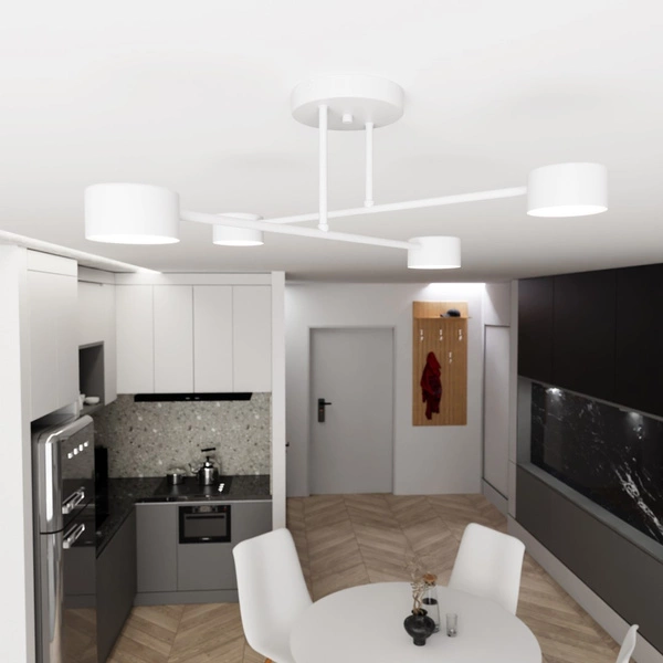 Lampa sufitowa Emibig HALO 4 Biały 1356/4