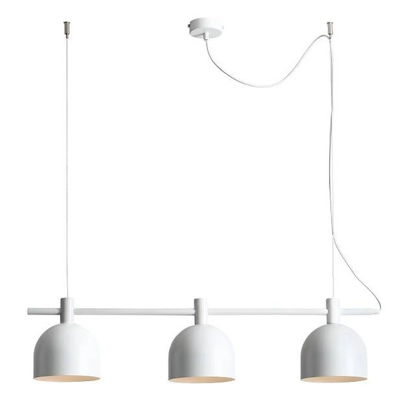 Aldex Lampa wisząca BERYL 3, 976E, biała, 3x60W E27