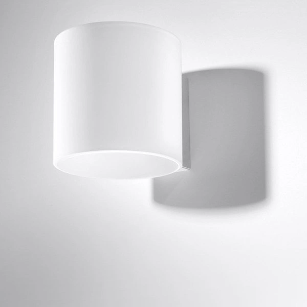 Kinkiet Sollux VICI, Szkło, Białe, G9 12W LED, SL.0211