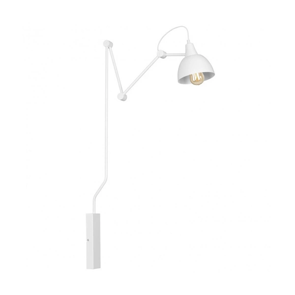 Aldex Kinkiet AIDA (średni) 814C1, biały, 1x60W E27