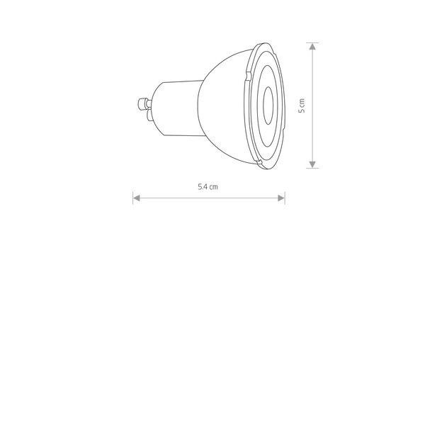Żarówka LED GU10 7W CIEPŁA 9180