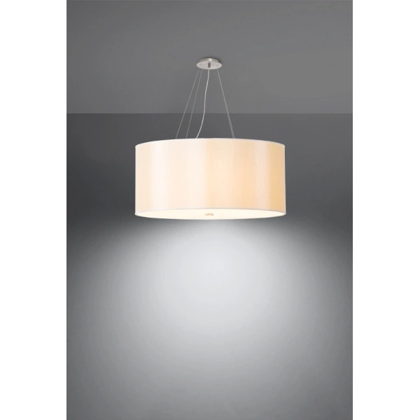 Nowoczesna lampa wisząca OTTO SL.0789 70cm biała 6xE27