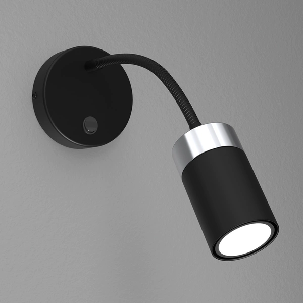 Kinkiet flex JOKER BLACK CHROME 1xGU10