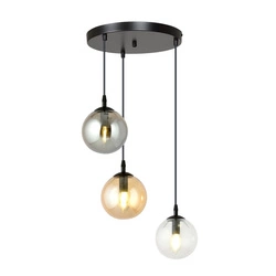 Lampa wisząca Emibig COSMO 3 BL PREMIUM MIX 714/3PREM